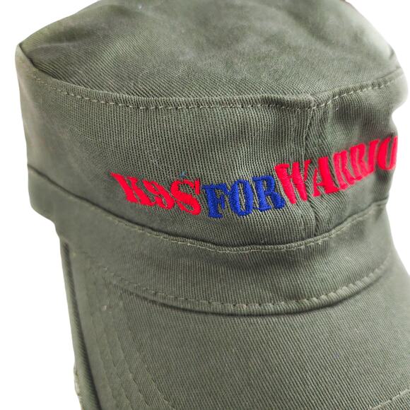 Military Style Hat for Men Dogzaz The Cap With A Cause Green Size Extra Small - Picture 2 of 7